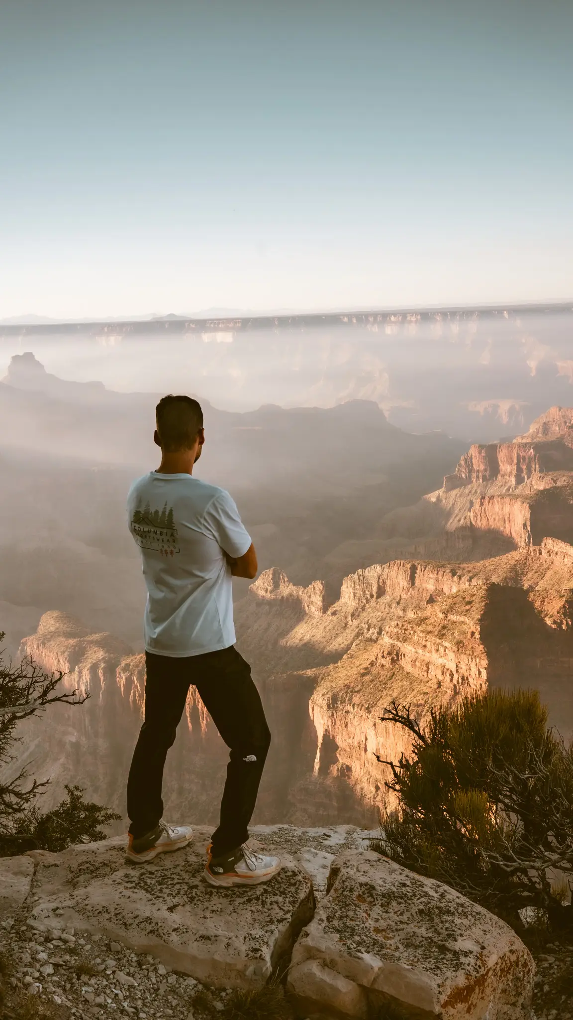 Imagen del amanecer en el North Rim del Gran Cañón