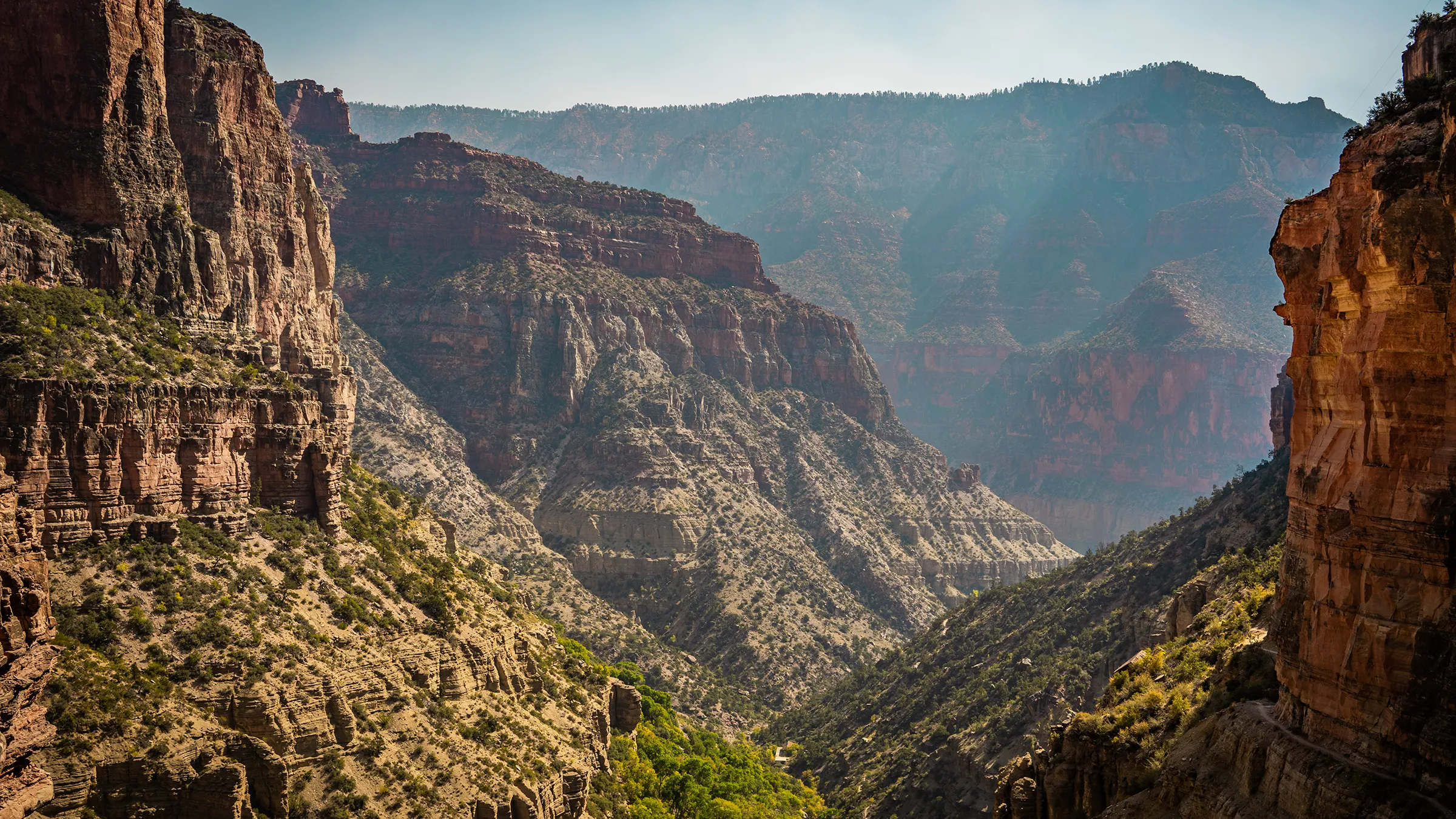 Paisaje en el North Kaibab Trail